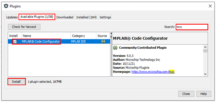 2.4 MPLAB Code Configurator