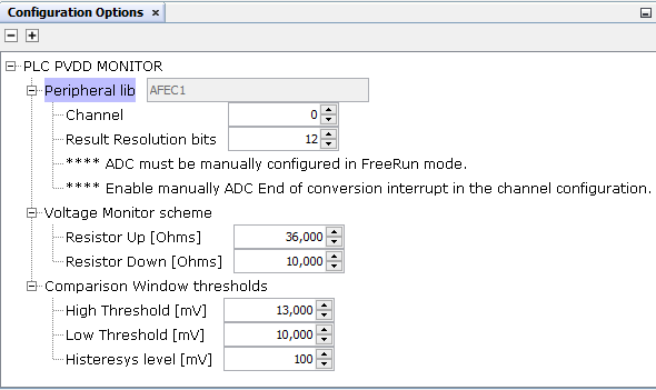 SRV_PVDDMON_mcc_configuration