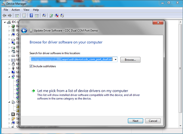 Update Driver Software