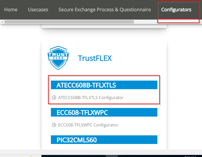 SelectTrustFlexConfigurator